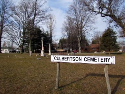 Culbertson Cemetery. Click for full size. Culbertson Cemetery image. Click for full size.