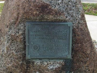 Site of Legendary Battle Marker. Click for full size. Site of Legendary Battle Marker image. Click for full size.
