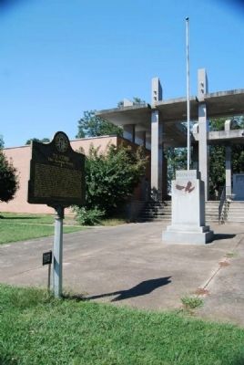 Royston, GA / U.S. Bicentennial Monument<br>Ty Cobb Marker in Foreground image. Click for full size.