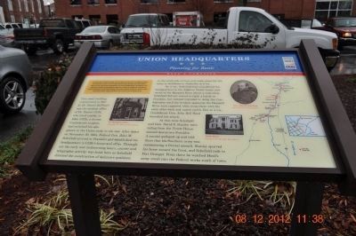 Union Headquarters Marker image. Click for full size.