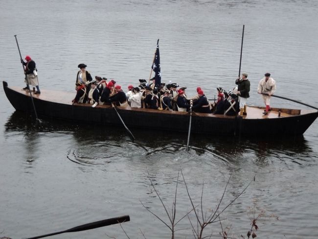 Washington Crossing the Delaware. Click for full size. Washington Crossing the Delaware image. Click for full size.