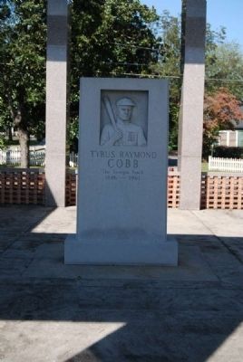 Tyrus Raymond Cobb Monument image. Click for full size.