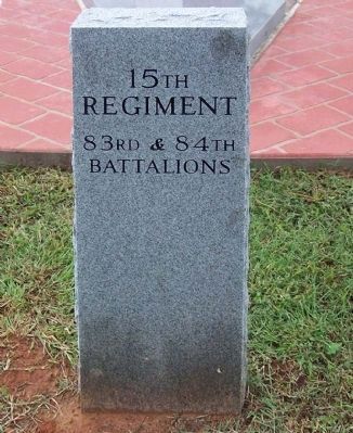 Camp Fannin, Texas 15th Regiment Tribute image. Click for full size.