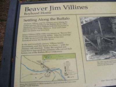 Beaver Jim Villines Marker image. Click for full size.