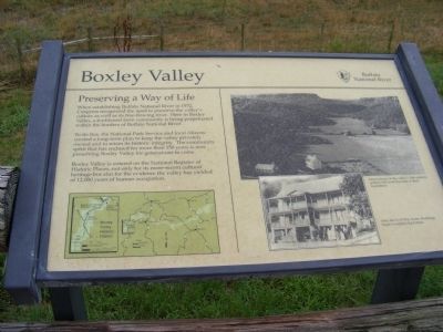 Boxley Valley Marker image. Click for full size.
