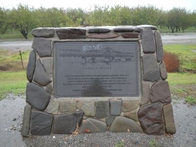 Gianella Bridge Marker. Click for full size. Gianella Bridge Marker image. Click for full size.