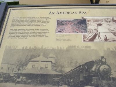 An American Spa Marker image. Click for full size.