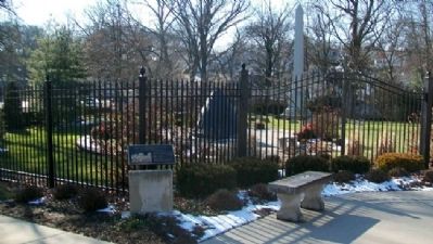 Present Site of The Gray Family Cemetery and Marker. Click for full size. Present Site of The Gray Family Cemetery and Marker image. Click for full size.