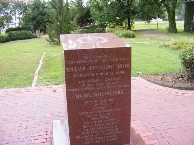 William Jefferson Clinton Marker image. Click for full size.