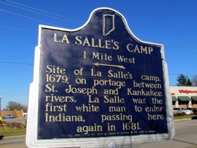 La Salle's Camp Marker image. Click for full size.