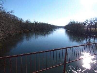 The St. Joseph River, 1 Mile West of La Salle's Camp Marker image. Click for full size.