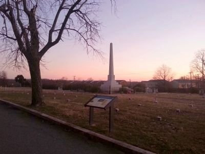 Oakwood Cemetery CWT Marker. Click for full size. Oakwood Cemetery CWT Marker image. Click for full size.