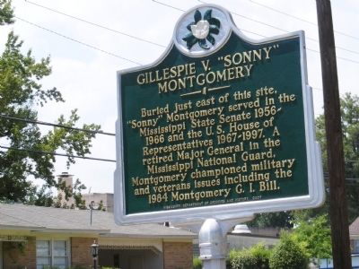 Gillespie V. "Sonny" Montgomery Marker image. Click for full size.