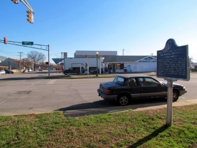 The Site of the Mishawaka Academic and Normal Institute. Click for full size. The Site of the Mishawaka Academic and Normal Institute image. Click for full size.