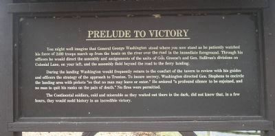 Prelude to Victory Marker image. Click for full size.