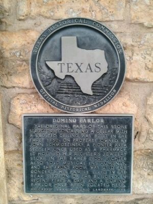 Domino Parlor Marker. Click for full size. Domino Parlor Marker image. Click for full size.