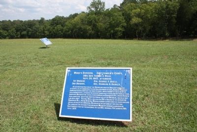 Wood's Division Marker. Click for full size. Wood's Division Marker image. Click for full size.