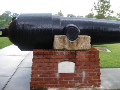 Confederate Siege Gun Marker image. Click for full size.