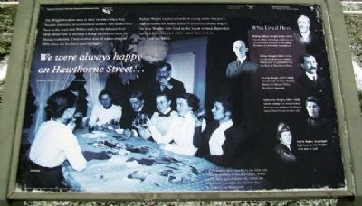 We were always happy on Hawthorne Street... Marker image. Click for full size.