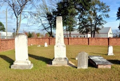 Twiggs family graves in the Twiggs Cemetery, Family Burying Ground on Good Hope Plantation. Click for full size. Twiggs family graves in the Twiggs Cemetery, Family Burying Ground on Good Hope Plantation image. Click for full size.