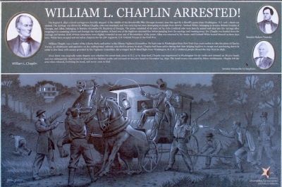 William L. Chaplin Arrested! Marker image. Click for full size.