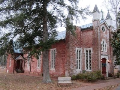 Immanuel Episcopal Church c. 1853. Click for full size. Immanuel Episcopal Church c. 1853 image. Click for full size.