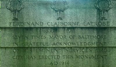 Ferdinand Clairborne Latrobe Marker image. Click for full size.
