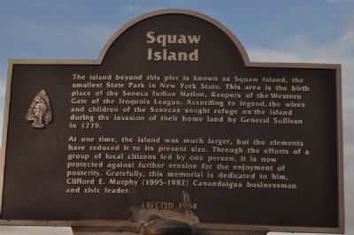 Squaw Island Marker image. Click for full size.