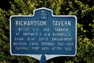 Richardson Tavern Marker image. Click for full size.