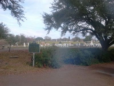 Natchez City Cemetery Marker image. Click for full size.
