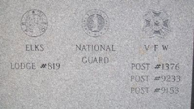 Veterans Memorial Sponsors image. Click for full size.