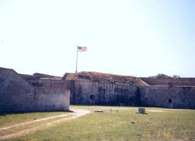 Fort Pickens Marker image. Click for full size.