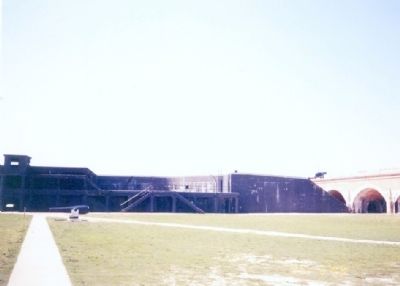 Fort Pickens Marker. Click for full size. Fort Pickens Marker image. Click for full size.