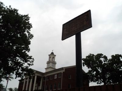 Greeneville, Tennessee Marker. Click for full size. Greeneville, Tennessee Marker image. Click for full size.