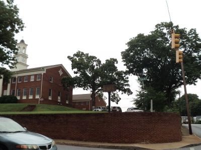Marker in Greeneville. Click for full size. Marker in Greeneville image. Click for full size.
