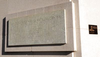 National Naval Medical Center Cornerstone (1). Click for full size. National Naval Medical Center Cornerstone (1) image. Click for full size.
