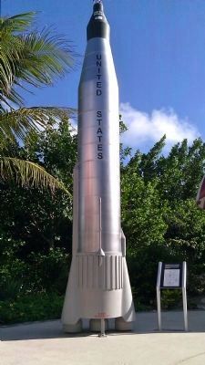 Scaled Replica of Atlas D Rocket image. Click for full size.