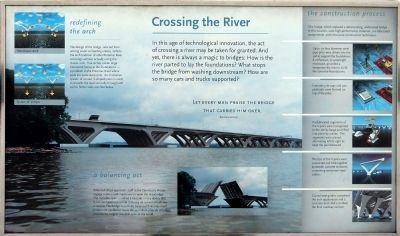 Crossing the River Marker. Click for full size. Crossing the River Marker image. Click for full size.
