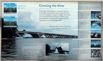 Crossing the River Marker image. Click for full size.