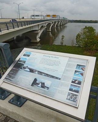 Crossing the River Marker. Click for full size. Crossing the River Marker image. Click for full size.