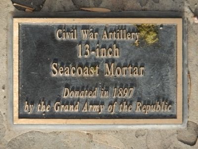 Civil War Artillery Marker. Click for full size. Civil War Artillery Marker image. Click for full size.