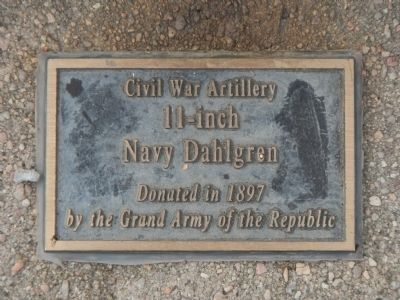 Civil War Artillery Marker. Click for full size. Civil War Artillery Marker image. Click for full size.