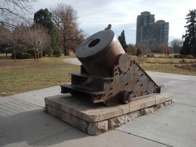13-inch Seacoast Mortar. Click for full size. 13-inch Seacoast Mortar image. Click for full size.