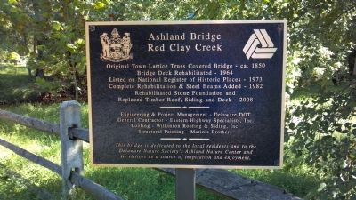 Ashland Bridge Marker image. Click for full size.