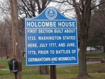 Holcombe House Marker image. Click for full size.