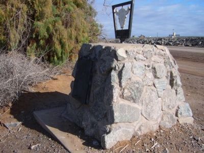 Mormon Battalion Crossing / Colorado River Crossing Monument. Click for full size. Mormon Battalion Crossing / Colorado River Crossing Monument image. Click for full size.