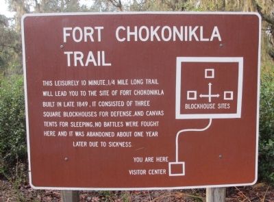 Fort Chokonikla Marker image. Click for full size.