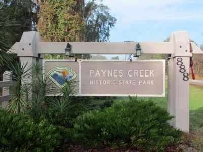 Paynes Creek Historic State Park image. Click for full size.