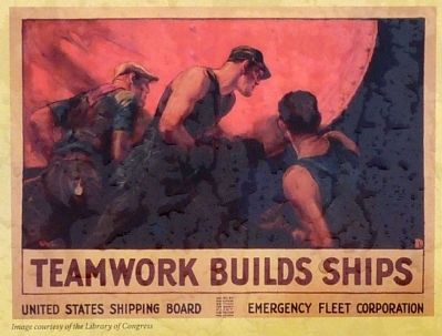 Teamwork Builds Ships image. Click for full size.
