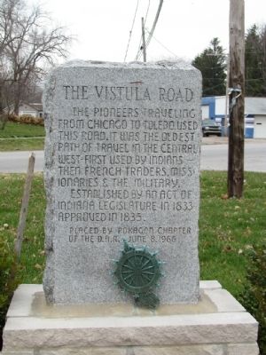 The Vistula Road Marker image. Click for full size.
